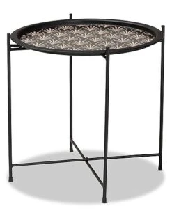 Baxton Studio Ivana Plant Stand Home