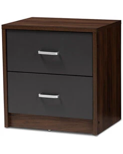 Baxton Studio Hansel Nightstand Home