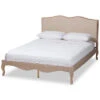 Baxton Studio Campagne Queen Platform Bed Home