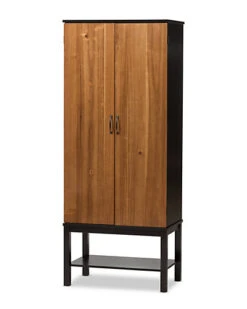 Baxton Studio Marya Wine Cabinet Home