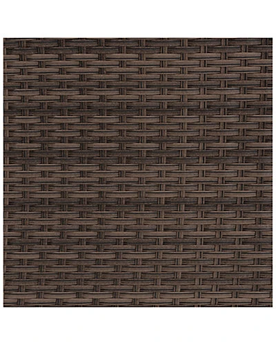 Baxton Studio Lillian 5pc Woven Rattan Outdoor Patio Set Home - Image 4